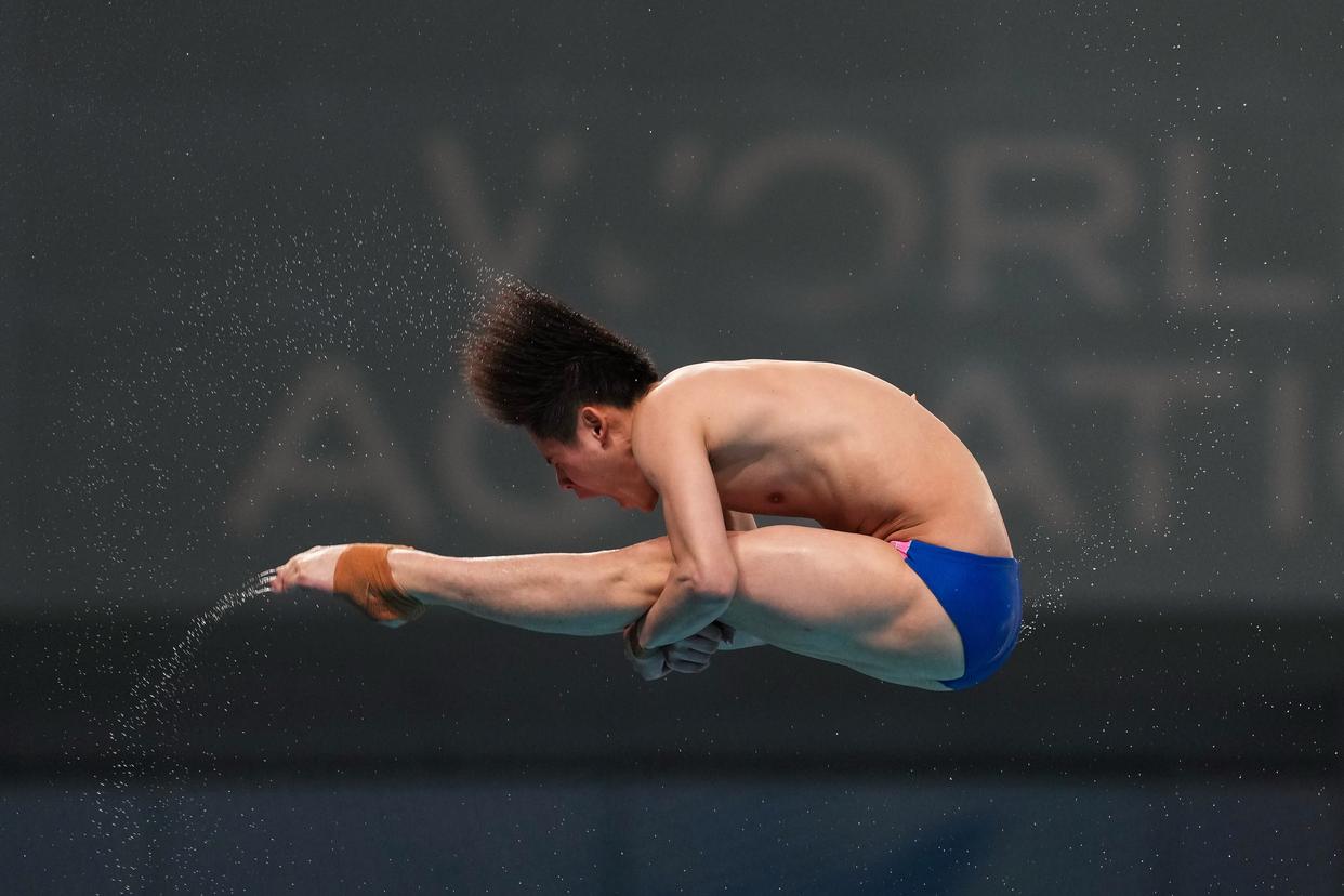 od体育课程-日本跳水运动员稳定发挥,勇夺铜牌